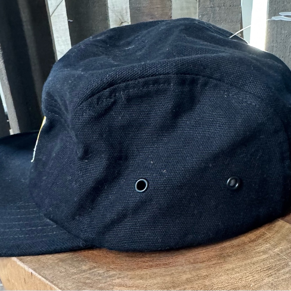 Carhartt Backley Cap WIP Work In Progress Black - Picture 2 of 8